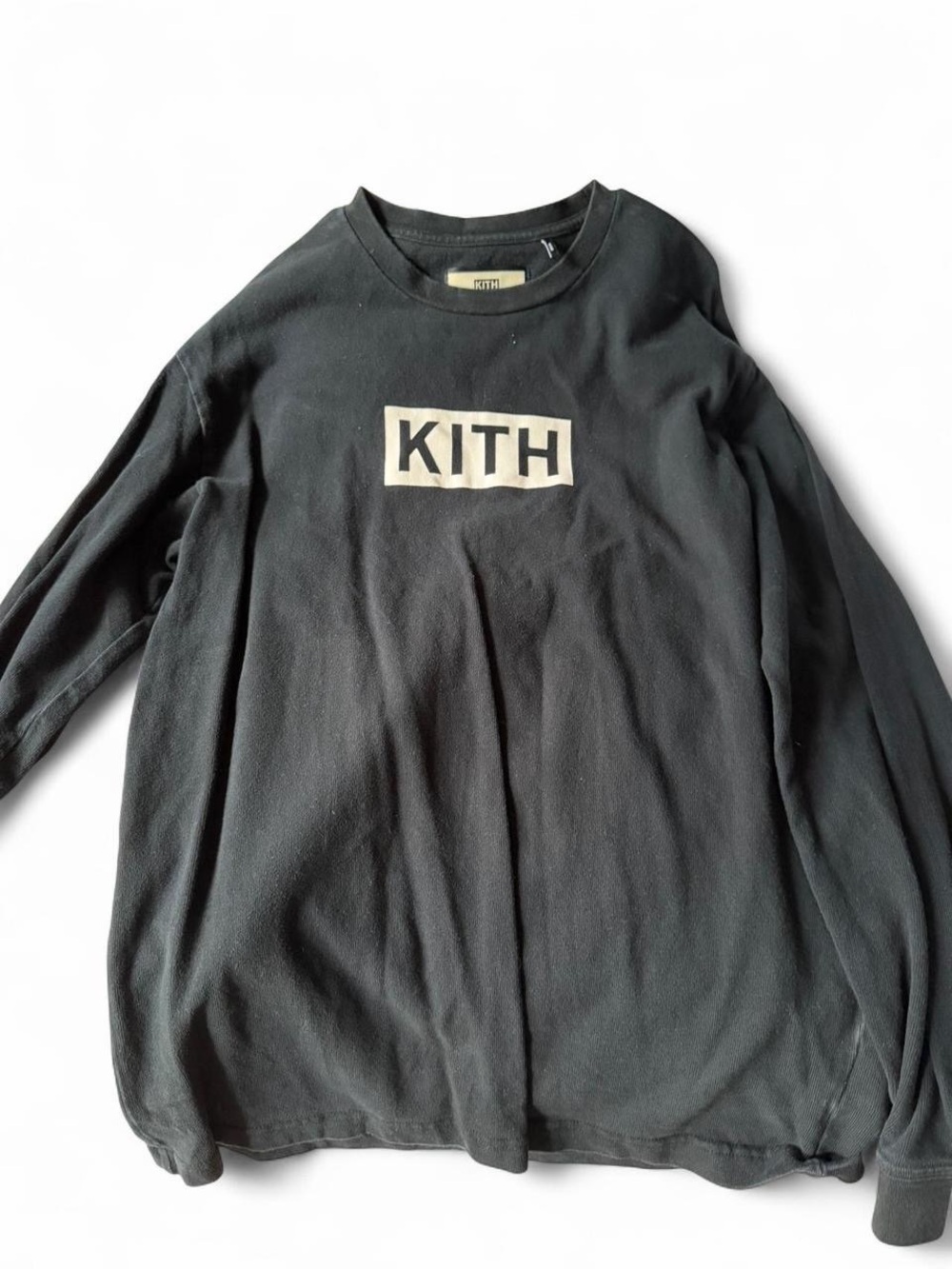 KITH box logo long sleeve